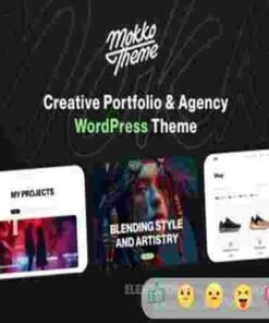 Mokko Theme GPL Creative Portfolio & Agency WordPress Theme